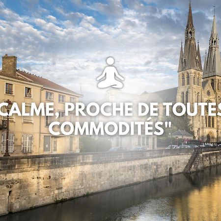 Soleil D'Ete - Netflix & Wifi - Balcon - Climatisation - Parking Gratuit - Check-In 24H24 - Emplacement Velos - Goodmarning Chalons en Champagne Bagian luar foto