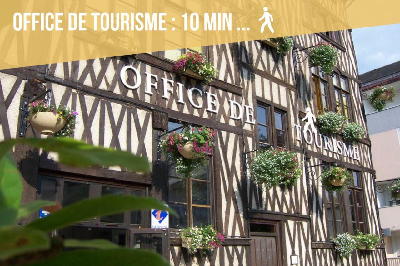 Soleil D'Ete - Netflix & Wifi - Balcon - Climatisation - Parking Gratuit - Check-In 24H24 - Emplacement Velos - Goodmarning Chalons en Champagne Bagian luar foto