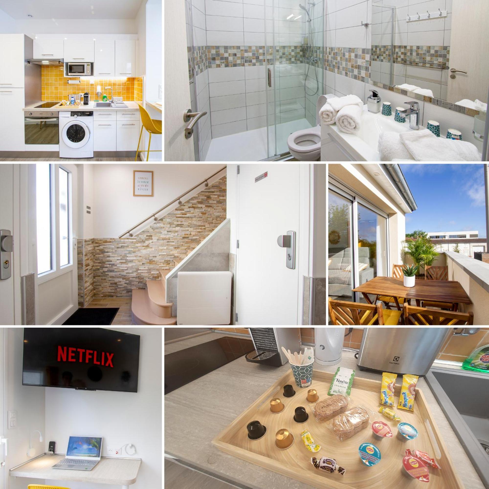 Soleil D'Ete - Netflix & Wifi - Balcon - Climatisation - Parking Gratuit - Check-In 24H24 - Emplacement Velos - Goodmarning Chalons en Champagne Bagian luar foto